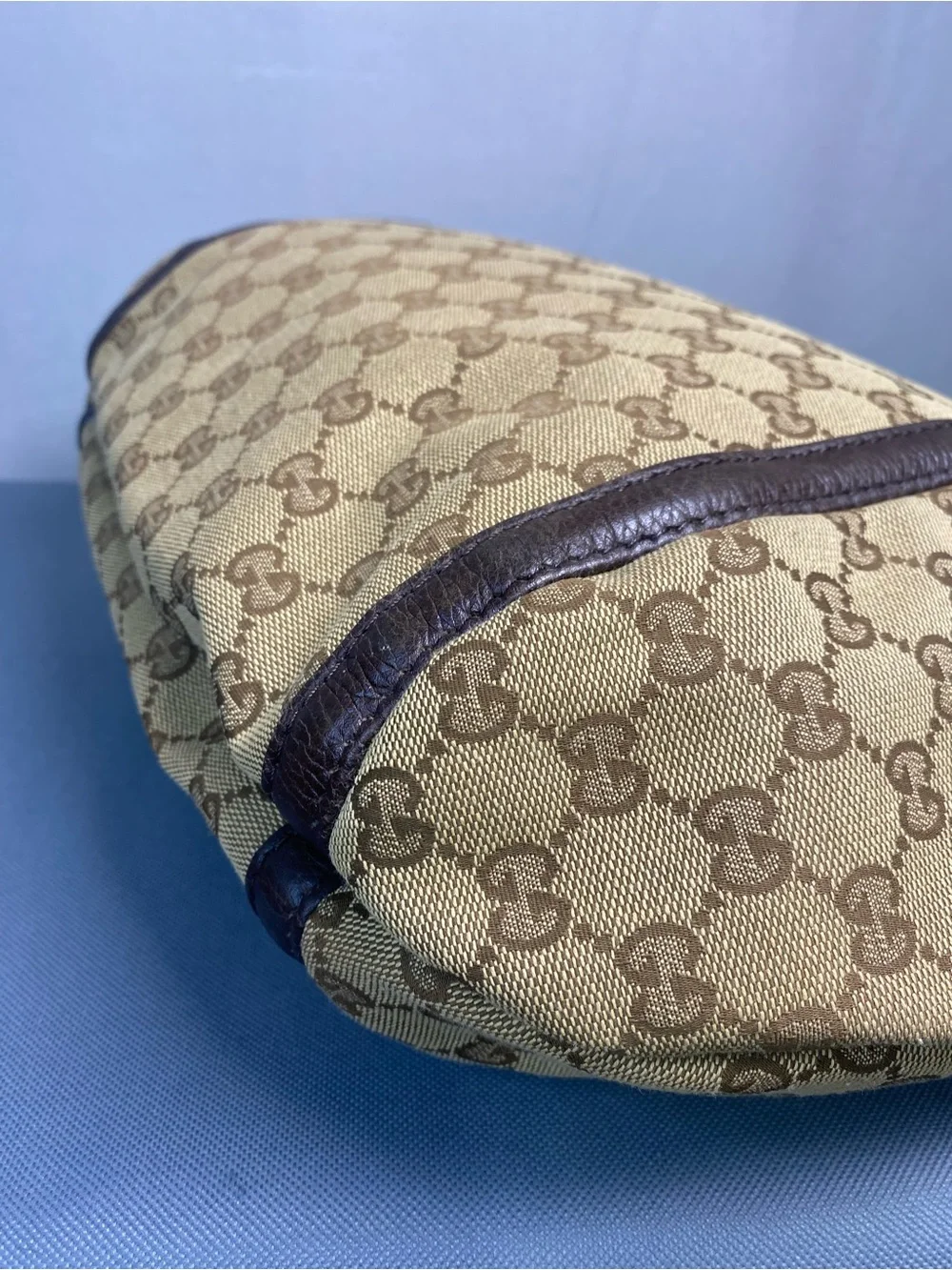 ✨️GUCCI GG Canvas Techno Horsebit Hobo Bag